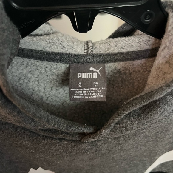 Puma Charcoal and Black Sweat Jogger Tracksuit - Picture 6 of 6